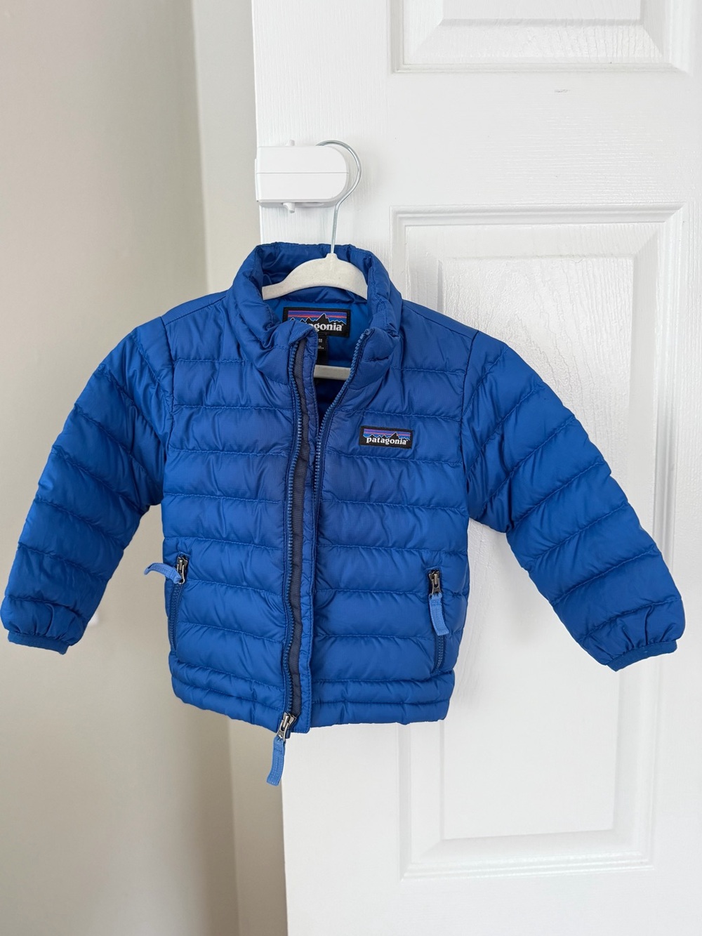 Patagonia Kids Royal Blue Puffer Jacket